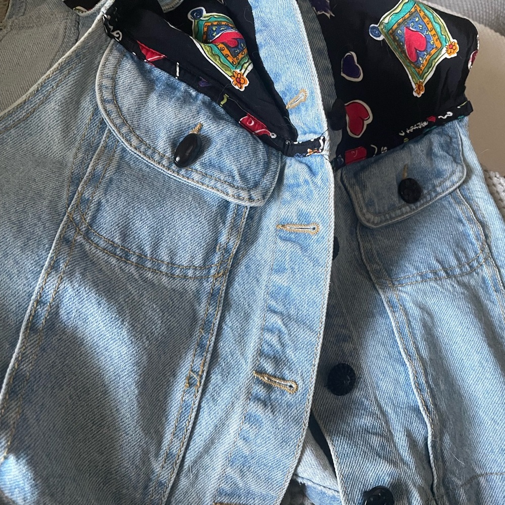 Levi's Light Blue Denim Vest